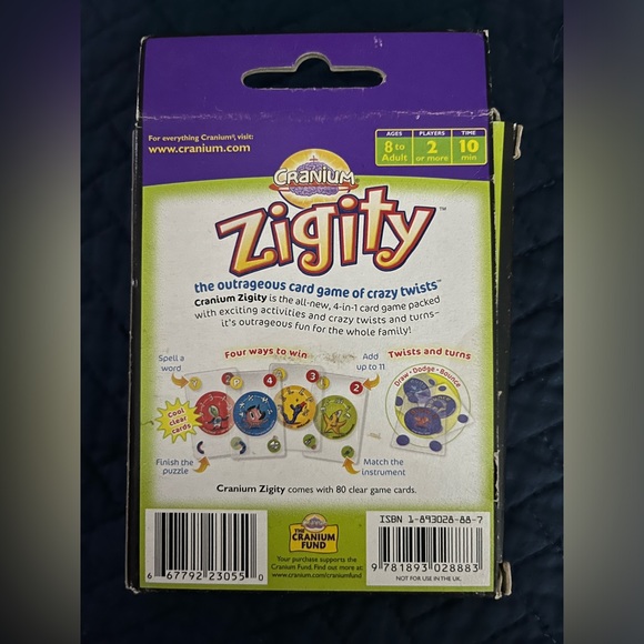 CARANIUM Zigity Card Game - Used In Great Condition - Picture 2 of 4